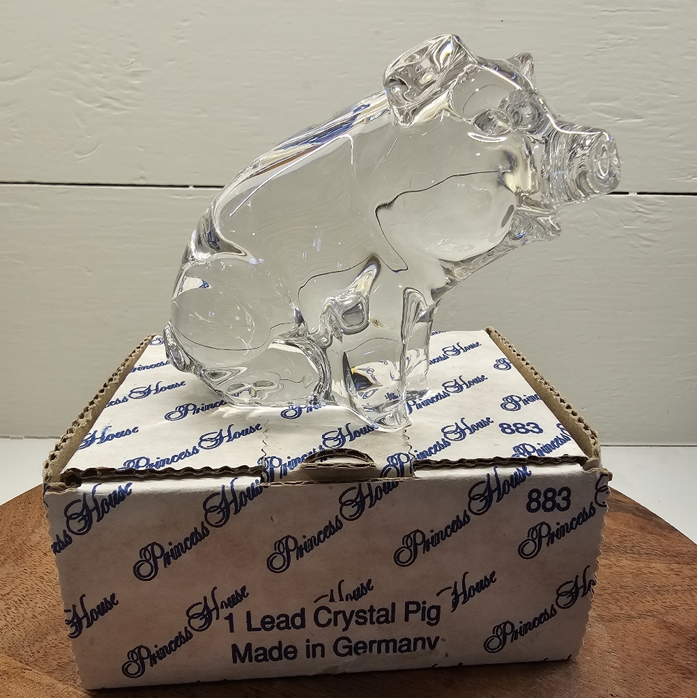 Vintage Princess House Lead Crystal Animal Collection – 8 Pieces w/ Boxes - Picture 8 of 9